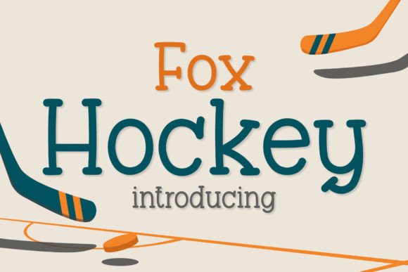 Fox Hockey: A Handwritten Slab Serif for Crafters and Makers