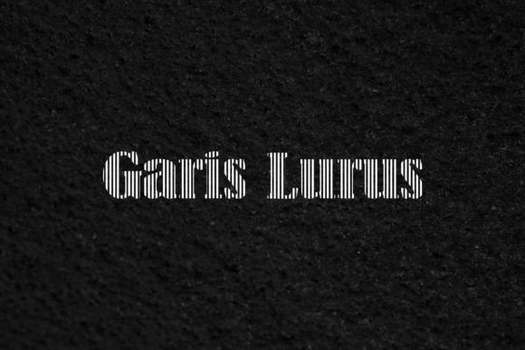 Garis Lurus Modern Serif Font Review for Brand Designers