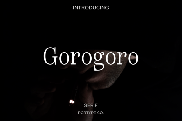 Gorogoro Free Download – A Charming Serif Font