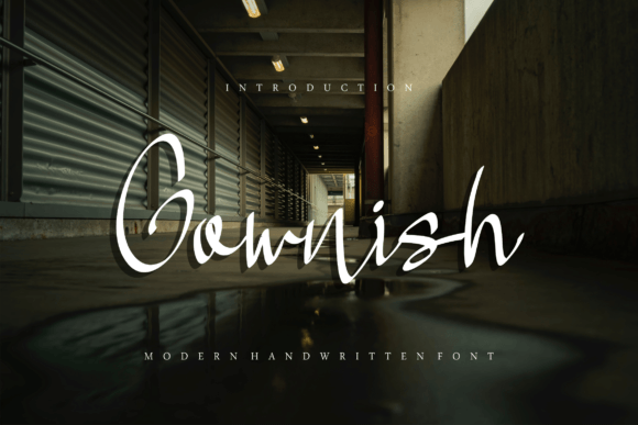 Gownish Script Font for Web and Brand Design