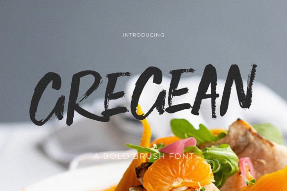 Gregean Brush: A Relaxed Brush Font for Authentic Branding