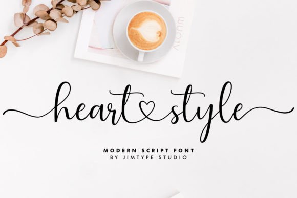 Heart Style: Elegant Script Handwritten Font for Campaigns