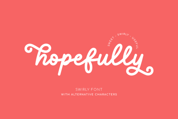 Hopefully Script Font for Handmade Labels and Branding