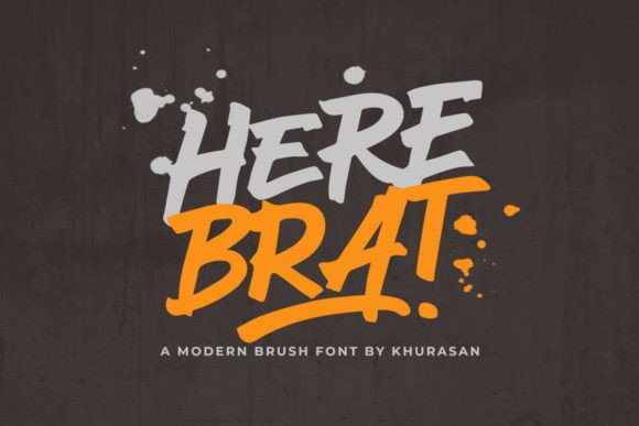 How Here Brat Brush Font Polished My Small Business Brand