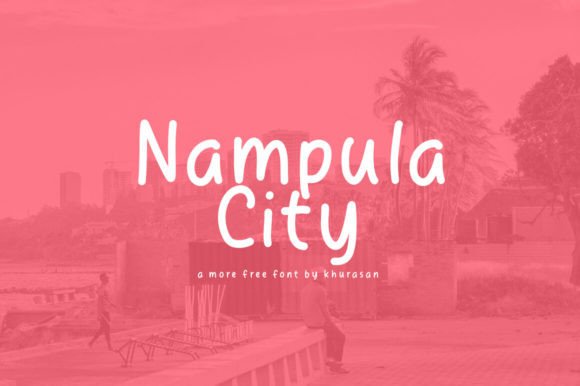 Nampula City Brings Warmth to Campaign Typography