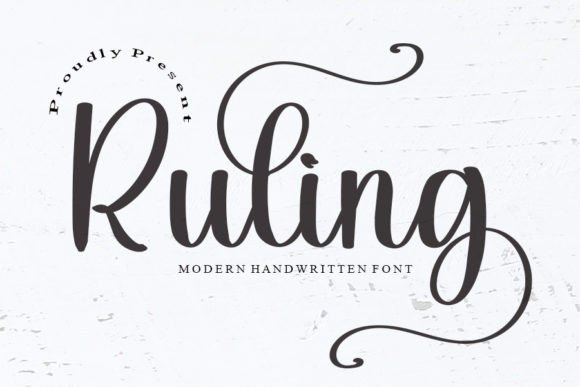 Ruling: A Handwritten Font for Thoughtful Editorial Design