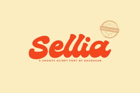 Sellia: A Groovy Script Handwritten Font for Web and Digital Design