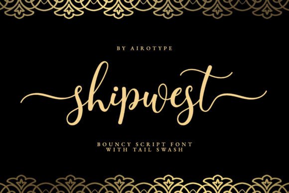 Shipwest Script Font for Editorial Design and Branding