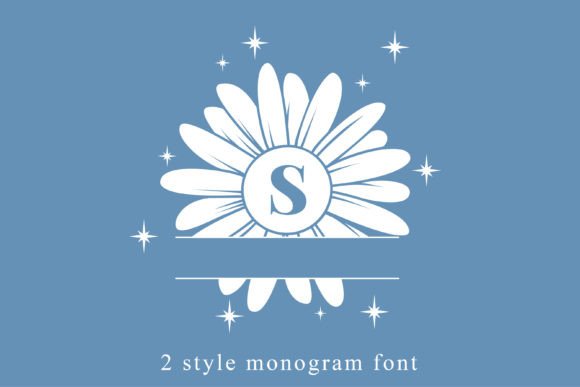 Sparkling Daisy Monogram: A Practical Font Review for Brand Designers