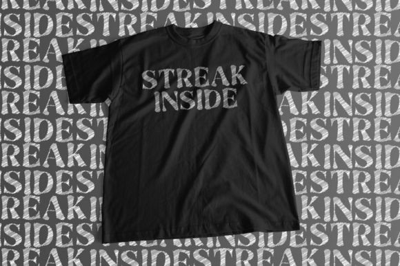 Streak Inside: A Hand-Drawn Script Font for Modern Branding
