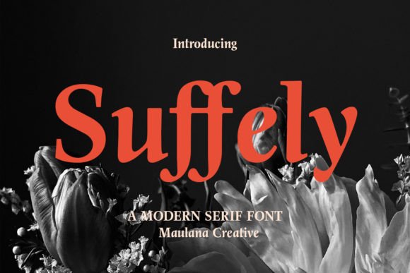 Suffely: A Modern Display Serif Font for Brand Impact