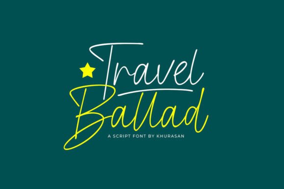 Travel Ballad Review: A Modern Script Handwritten Font