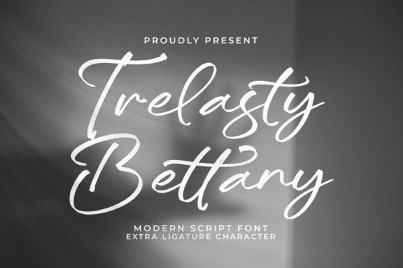 Trelasty Bettany Font for Elegant Website Headers and Branding