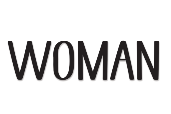 Woman Font for Wedding Invitations and Handmade Labels